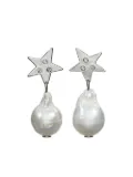Tory Burch star-pearl earrings - 056