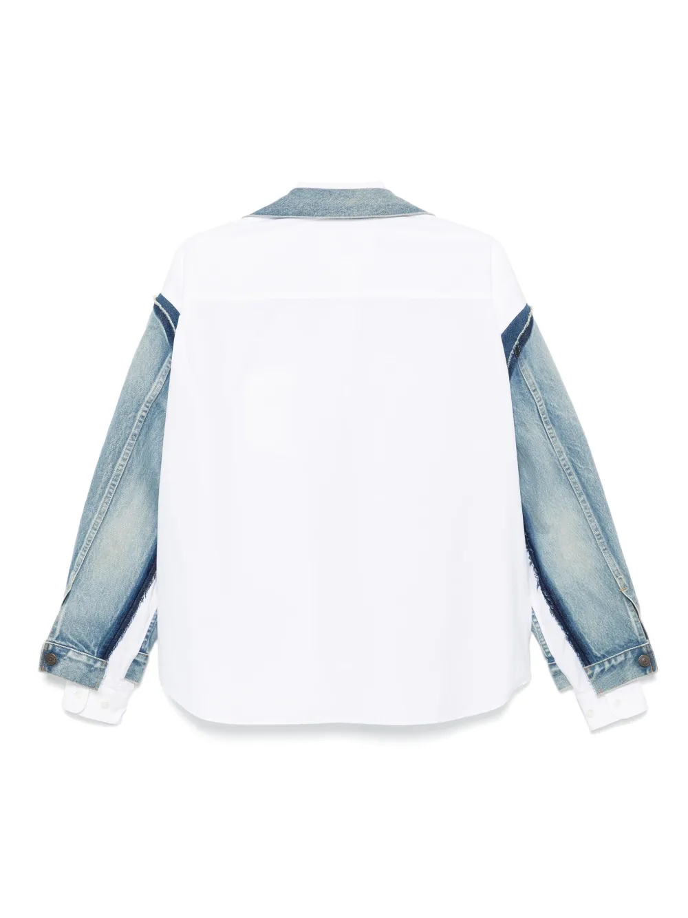 Junya Watanabe x Levi's jack met vlakken Blauw
