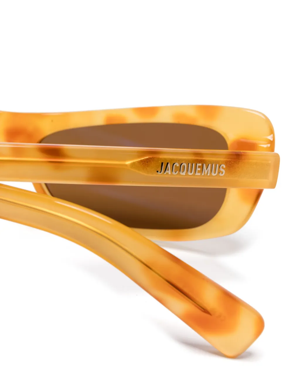 Jacquemus The Capri zonnebril Oranje