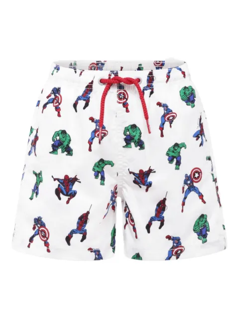 MC2 Saint Barth Kids graphic-print swim shorts
