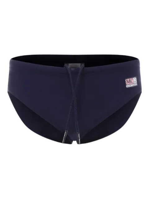 MC2 Saint Barth Kids traje de baño con parche del logo