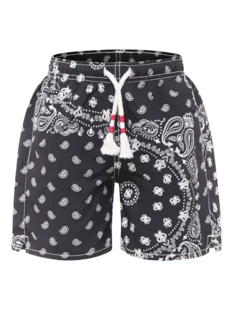 MC2 Saint Barth Kids ペイズリー スイムショーツ