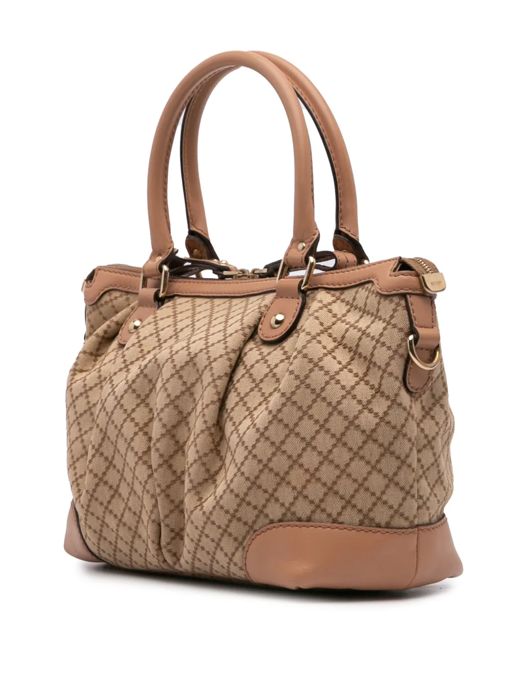 Gucci Pre-Owned 2000-2015 Diamante Canvas Sukey satchel | Pre-Owned | Image 2