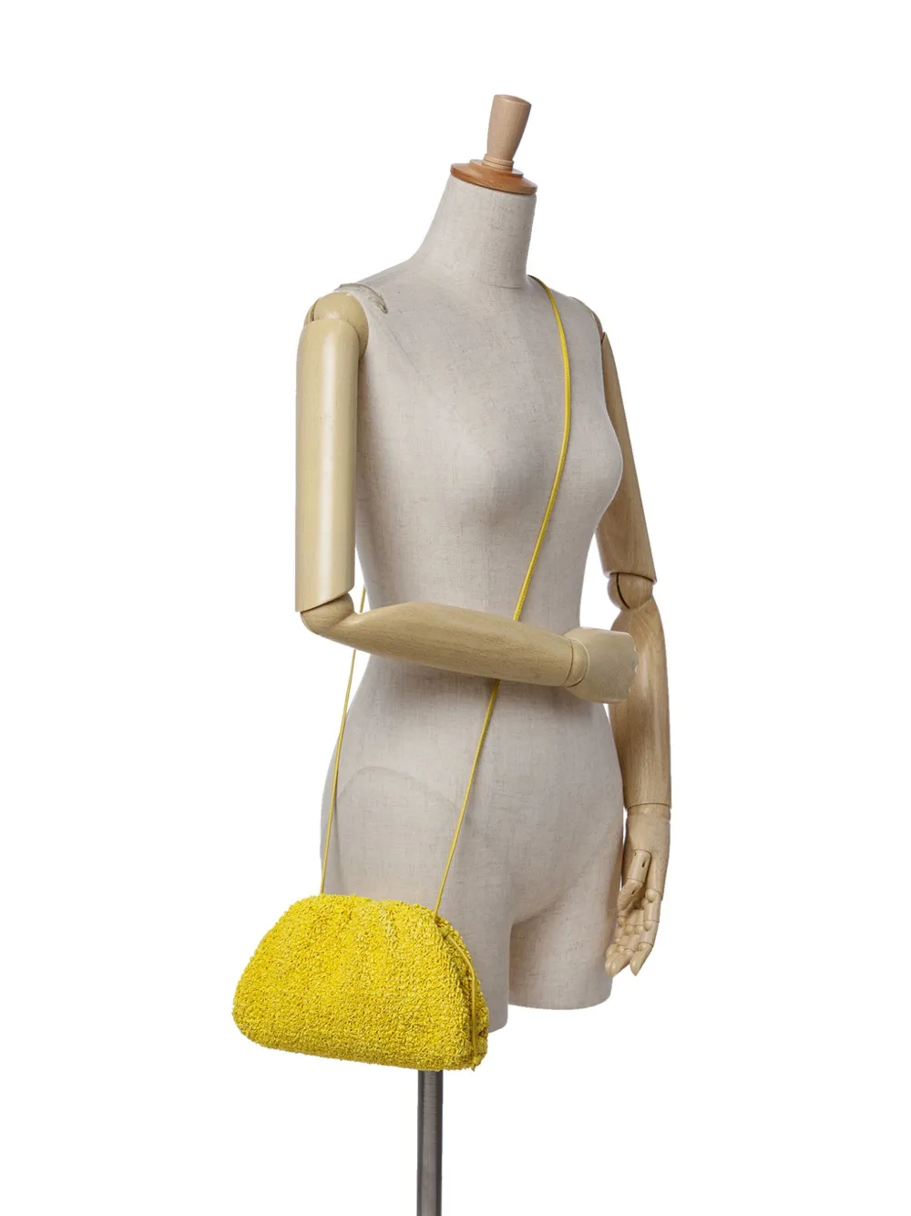 Bottega Veneta Pre-Owned 2012-2024 Boucle Raffia The Mini Pouch crossbody bag | Image 7