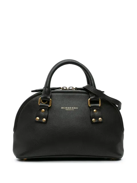 Burberry Pre-Owned 2000-2017 Small Grained Calfskin Bloomsbury Top Handle satchel