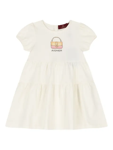 Aigner Kids فستان بطبقات