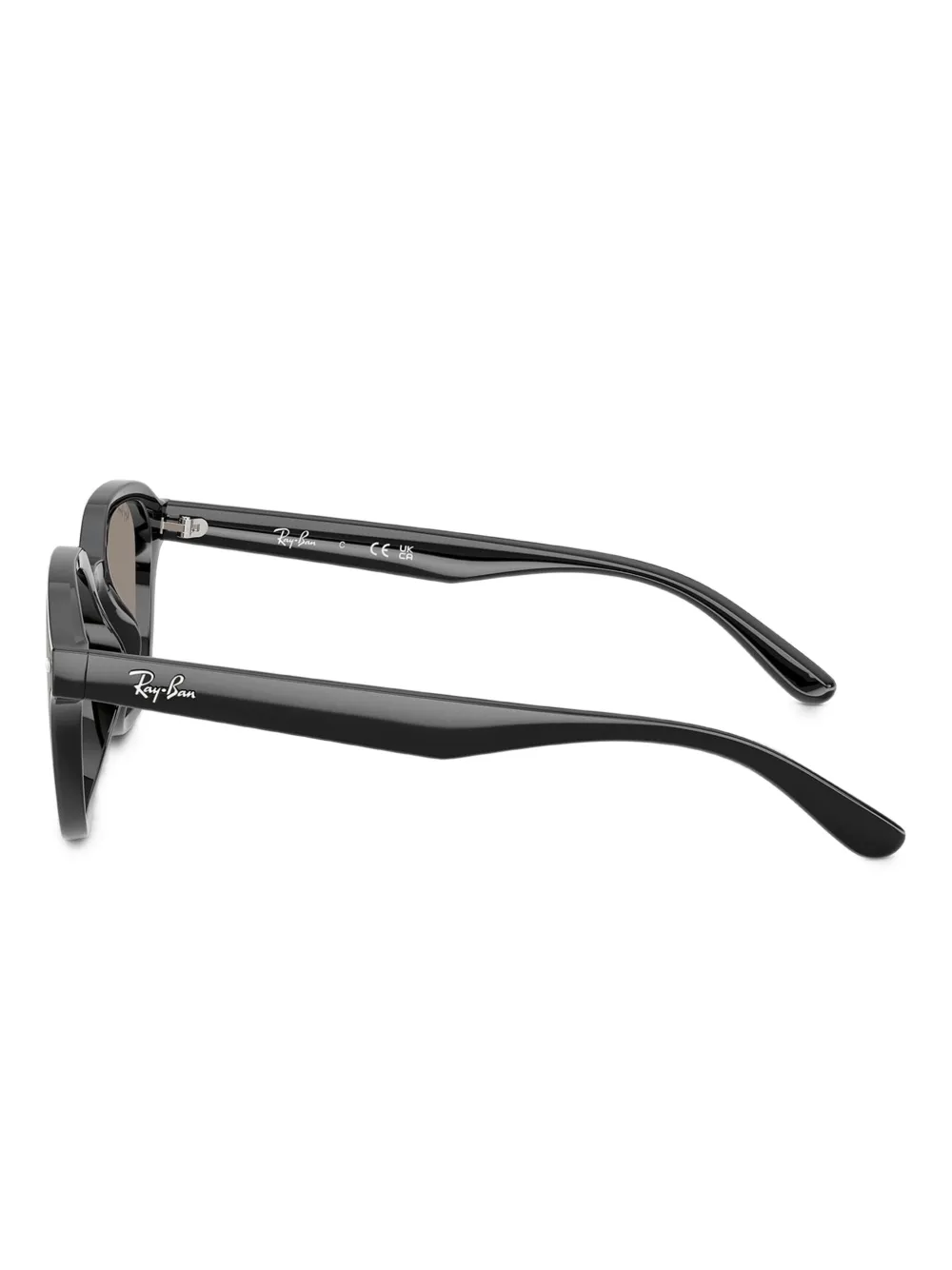 Ray-Ban Zonnebril met vierkant montuur Zwart