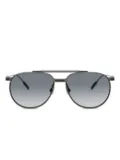 Brunello Cucinelli pilot-frame sunglasses - Grey