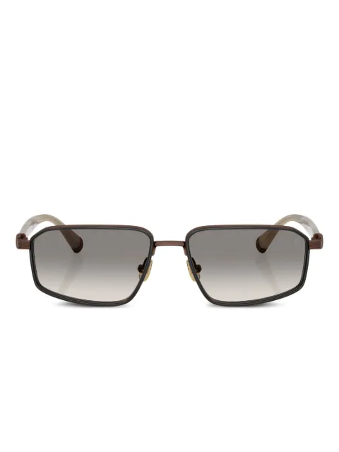 Brunello Cucinelli rectangle-frame sunglasses