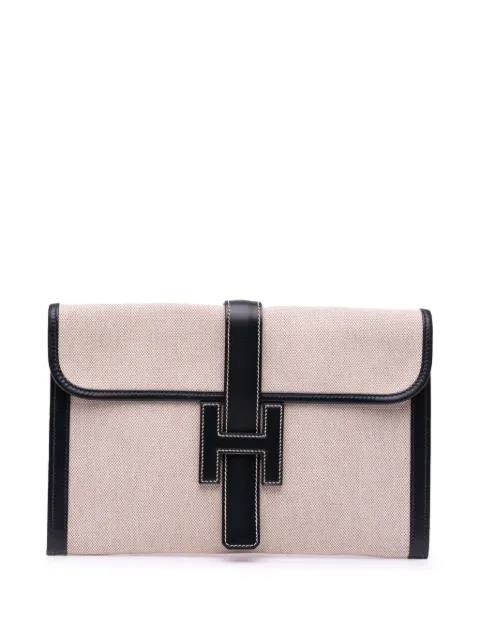 Hermès Pre-Owned 1988 Toile Jige 29 clutch bag