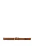 Officine Creative buckle leather belt - Brown