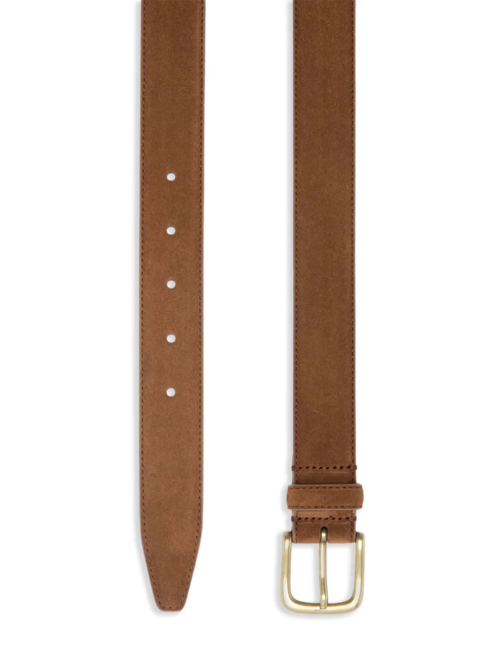Officine Creative buckle leather belt - Bruin