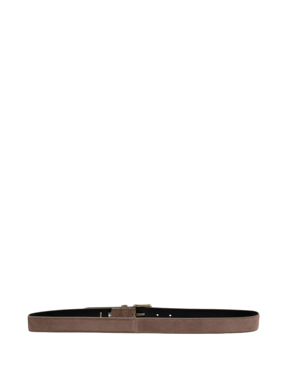 Officine Creative suede slim belt - Beige