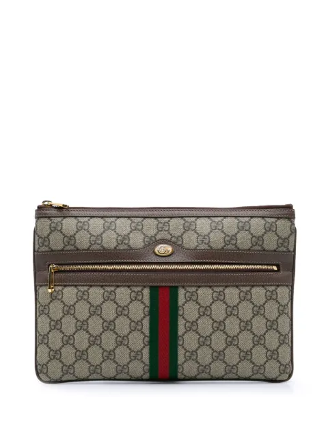 Gucci Pre-Owned bolsa de mano Ophidia Web grande con motivo GG Supreme 2016-presente