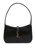 Saint Laurent Pre-Owned 2022 Mini Calfskin Le 5 a 7 Bag shoulder bag - Black