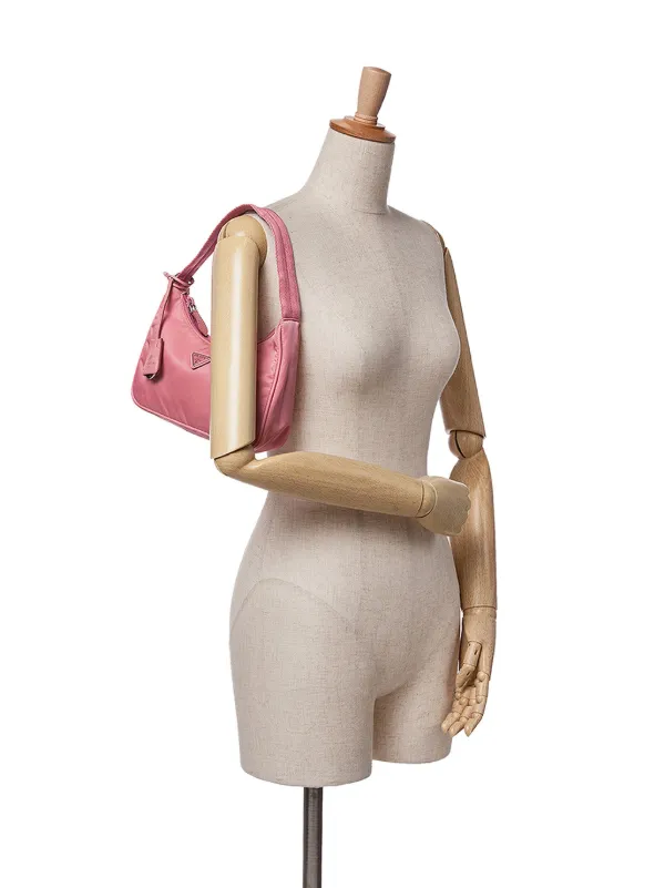 Prada Pre-Owned 2019-2024 Mini Tessuto Re Edition 2000 Shoulder