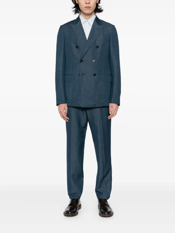 Zegna Trofeo スーツ | ブルー | FARFETCH JP