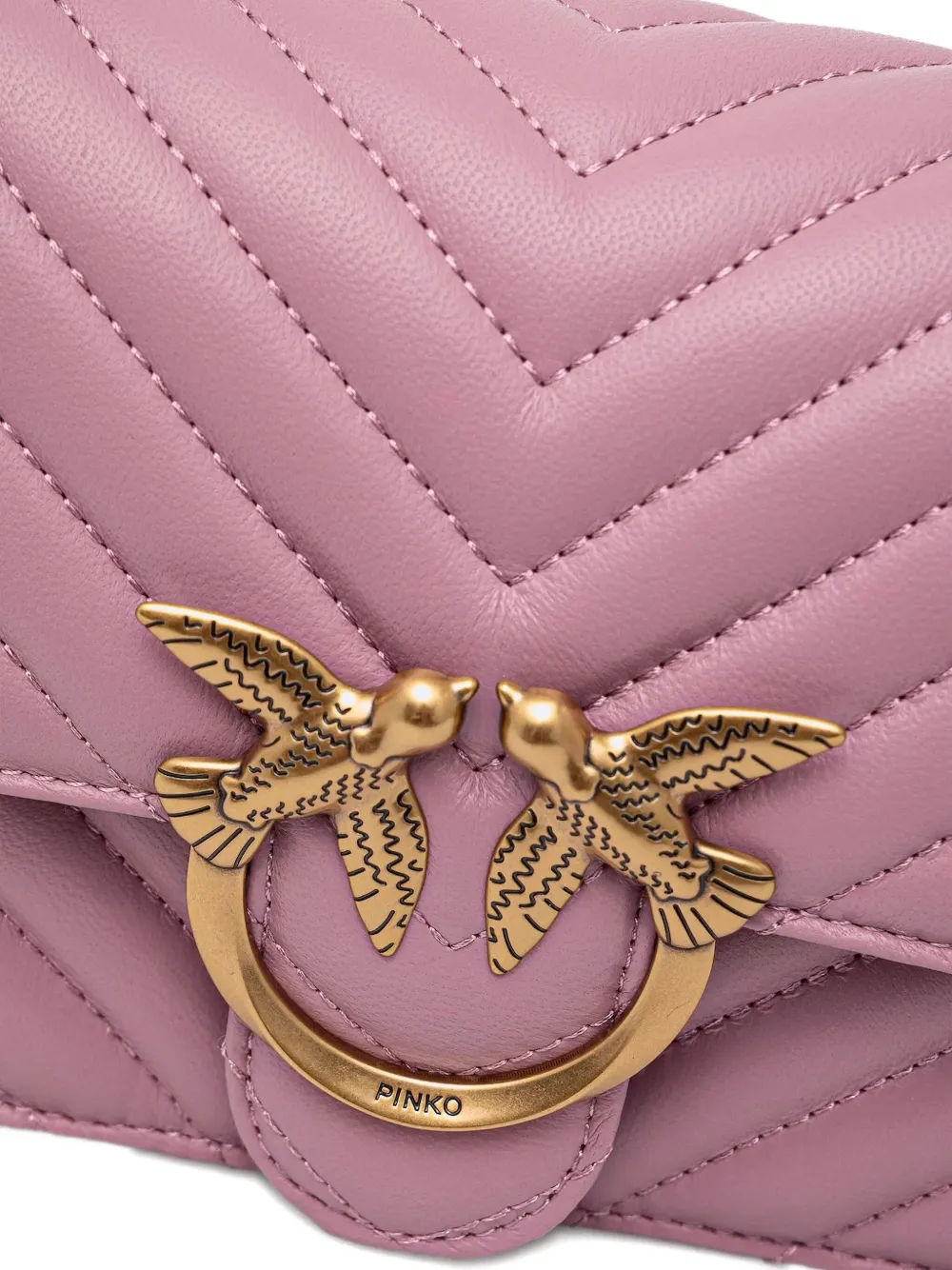 PINKO Love crossbodytas Roze