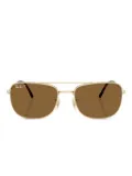 Ray-Ban double-bridge pilot sunglasses - Gold