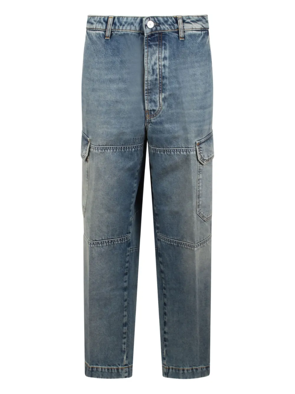 Nine In The Morning Straight jeans Blauw