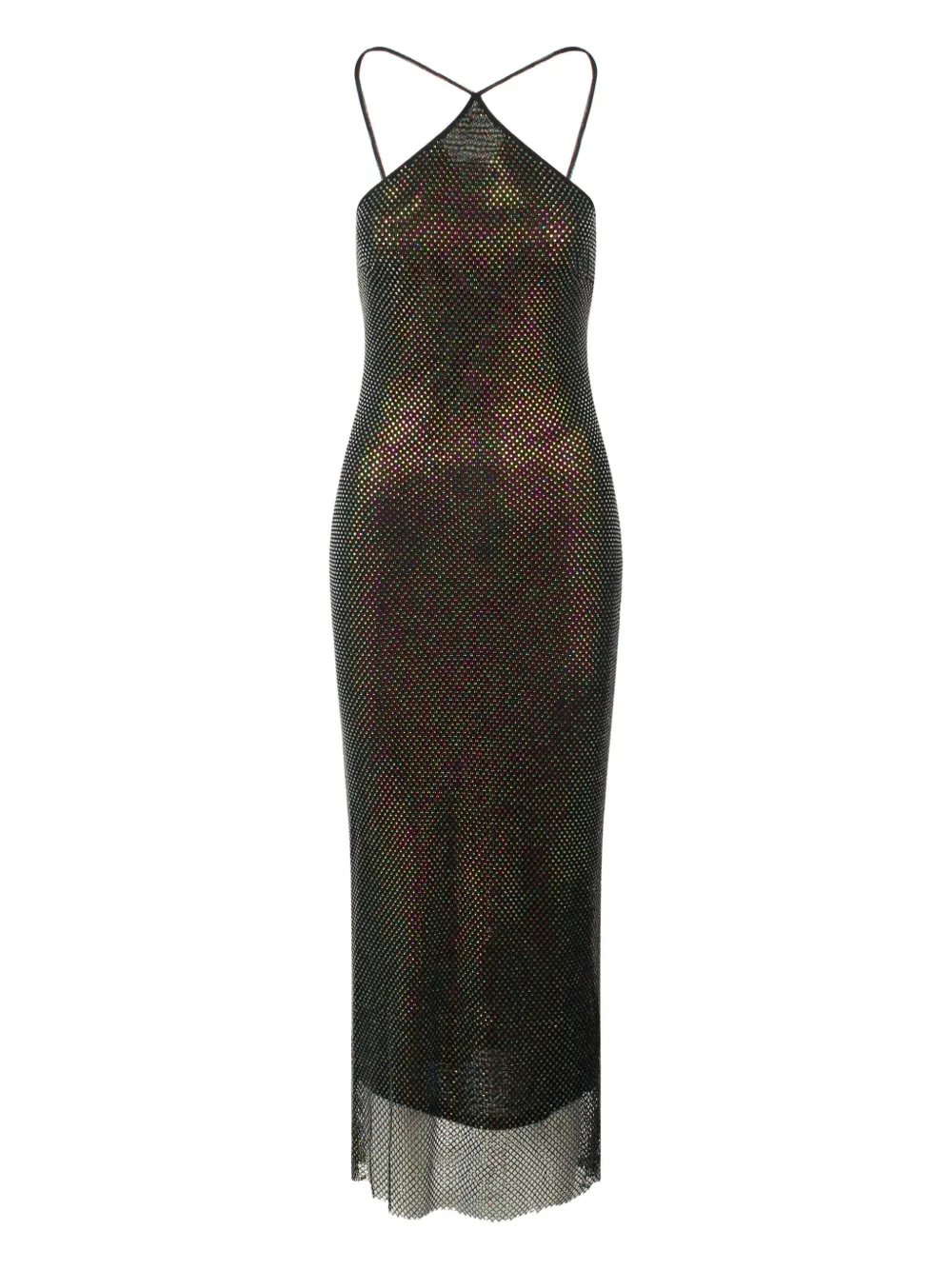 The New Arrivals Ilkyaz Ozel Jurk verfraaid met pailletten Zwart
