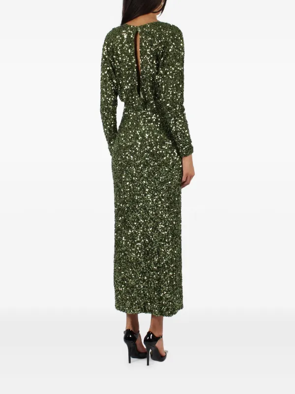 parosh dress green P.A.R.O.S.H. Pimpy Maxi Dress | Green