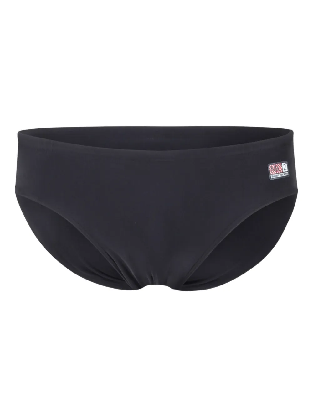 MC2 Saint Barth logo-appliqué swim trunks Zwart