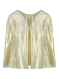 Maria Lucia Hohan silk cape - Yellow