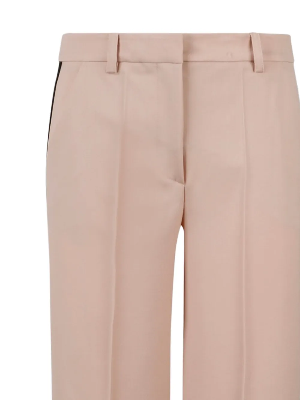 P.A.R.O.S.H. pressed-crease trousers - Beige