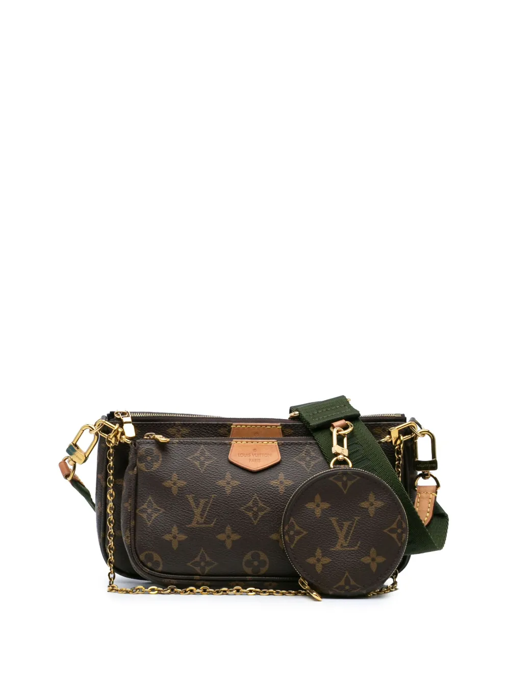 Louis Vuitton Pre-Owned 2020 モノグラム マルチ ポシェット アクセソワール サッチェルバッグ - ブラウン Louis Vuitton Pre-Owned 2020 モノグラム マルチ ポシェット アクセソワール サッチェルバッグ - ブラウン