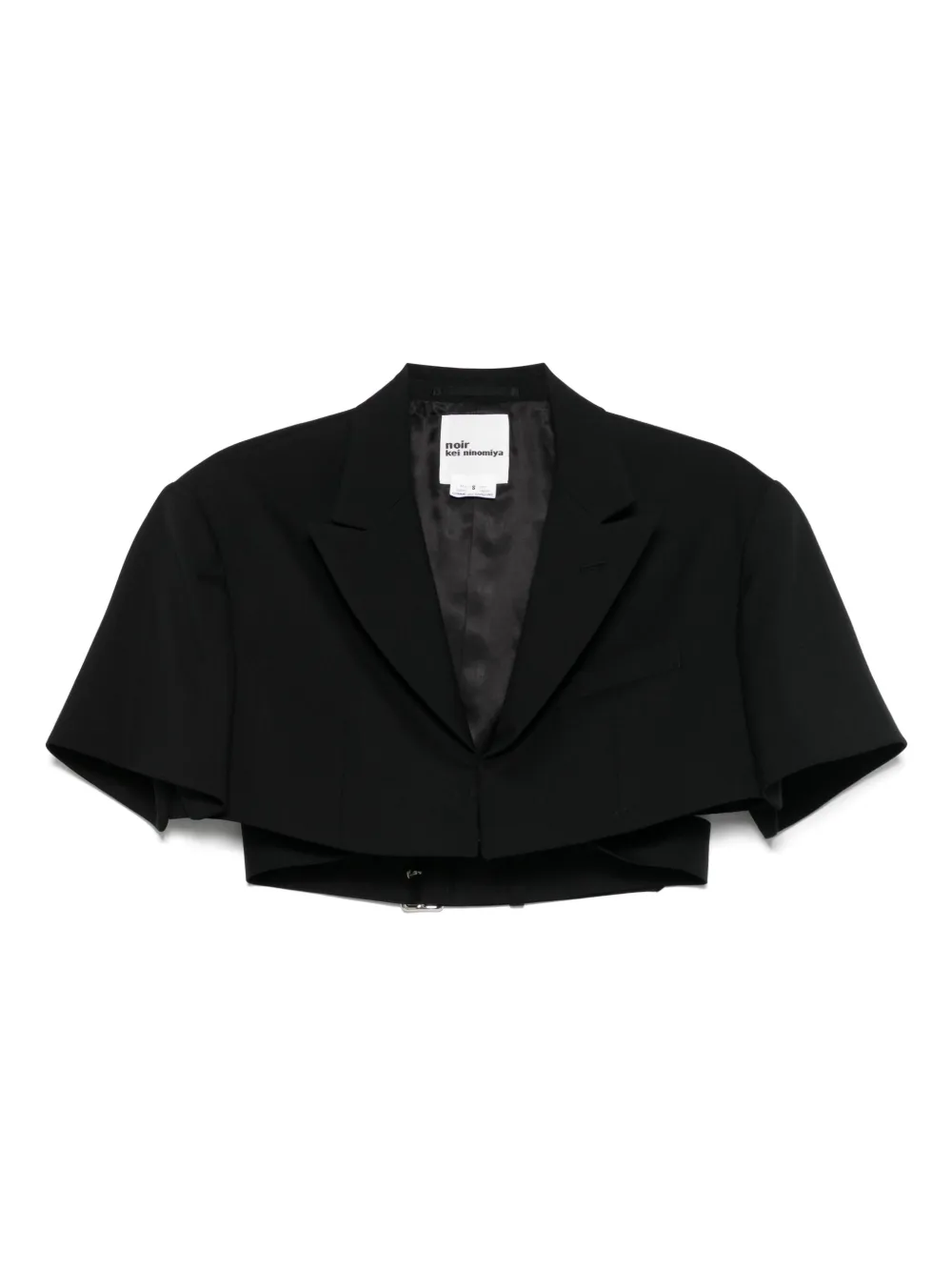 cropped blazer