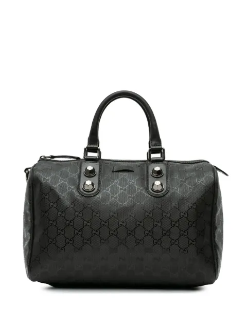 Gucci Pre-Owned 2016-2024 GG Imprime boston bag