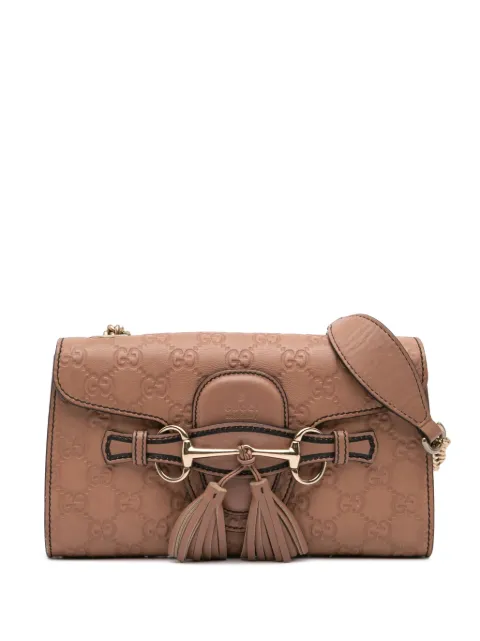 Gucci Pre-Owned 2016-2024 Small Guccissima Emily Crossbody shoulder bag
