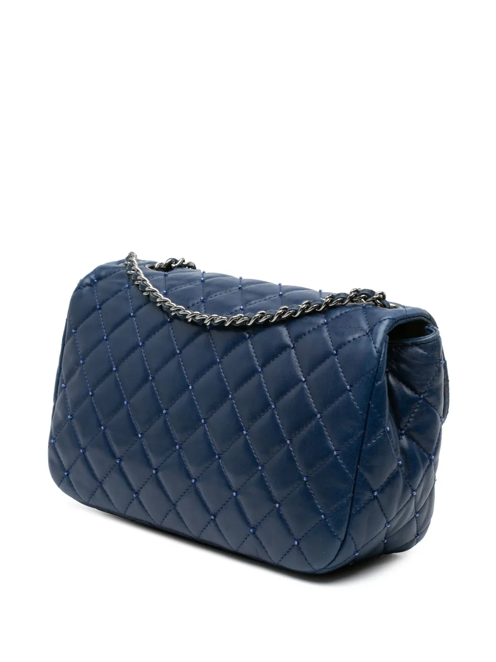 CHANEL Pre-Owned 2012-2013 Small Quilted Lambskin Beaded Single Flap shoulder bag | Pre-Owned | Image 2