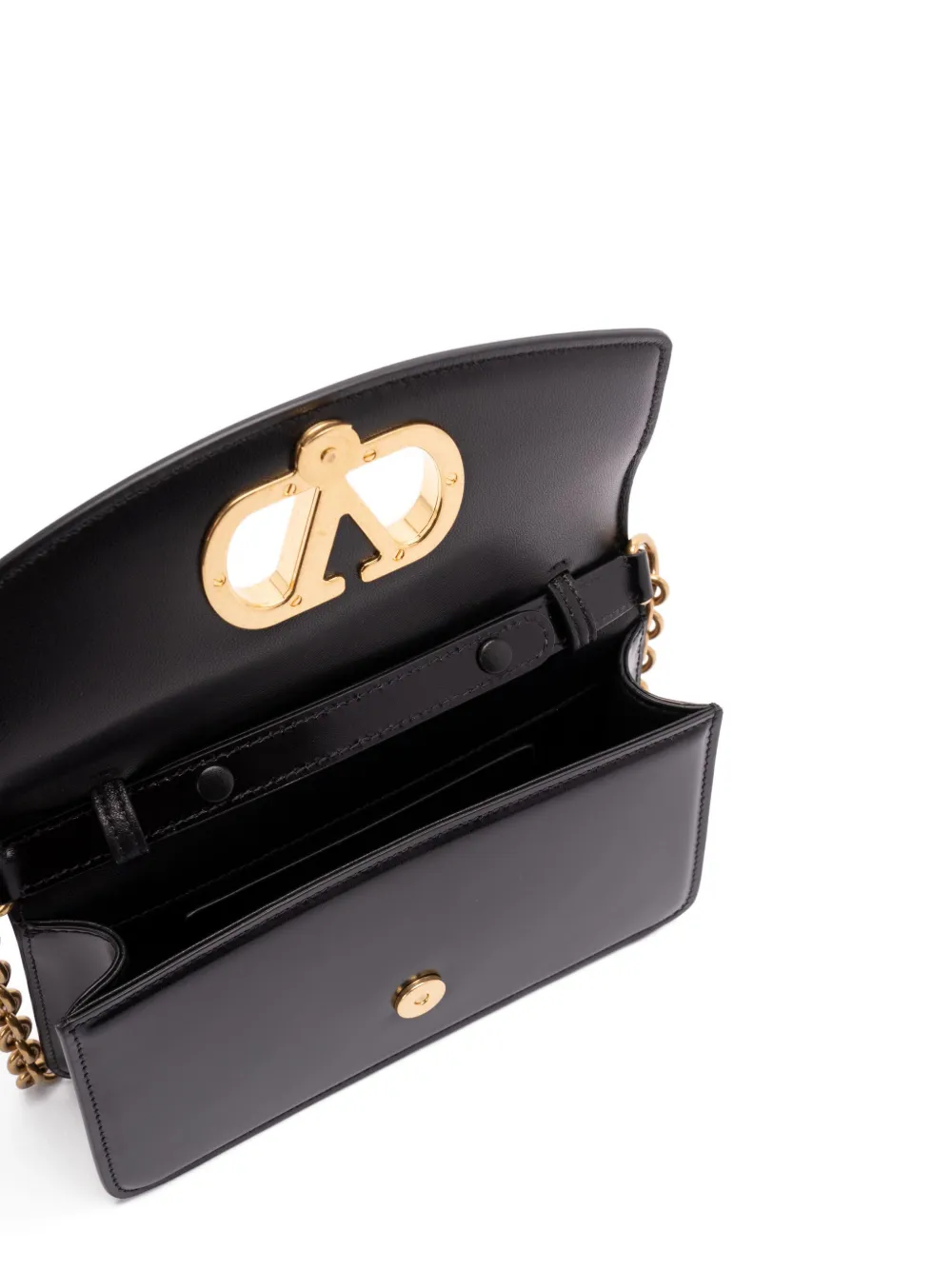 Valentino Garavani Kleine Vain clutch Zwart