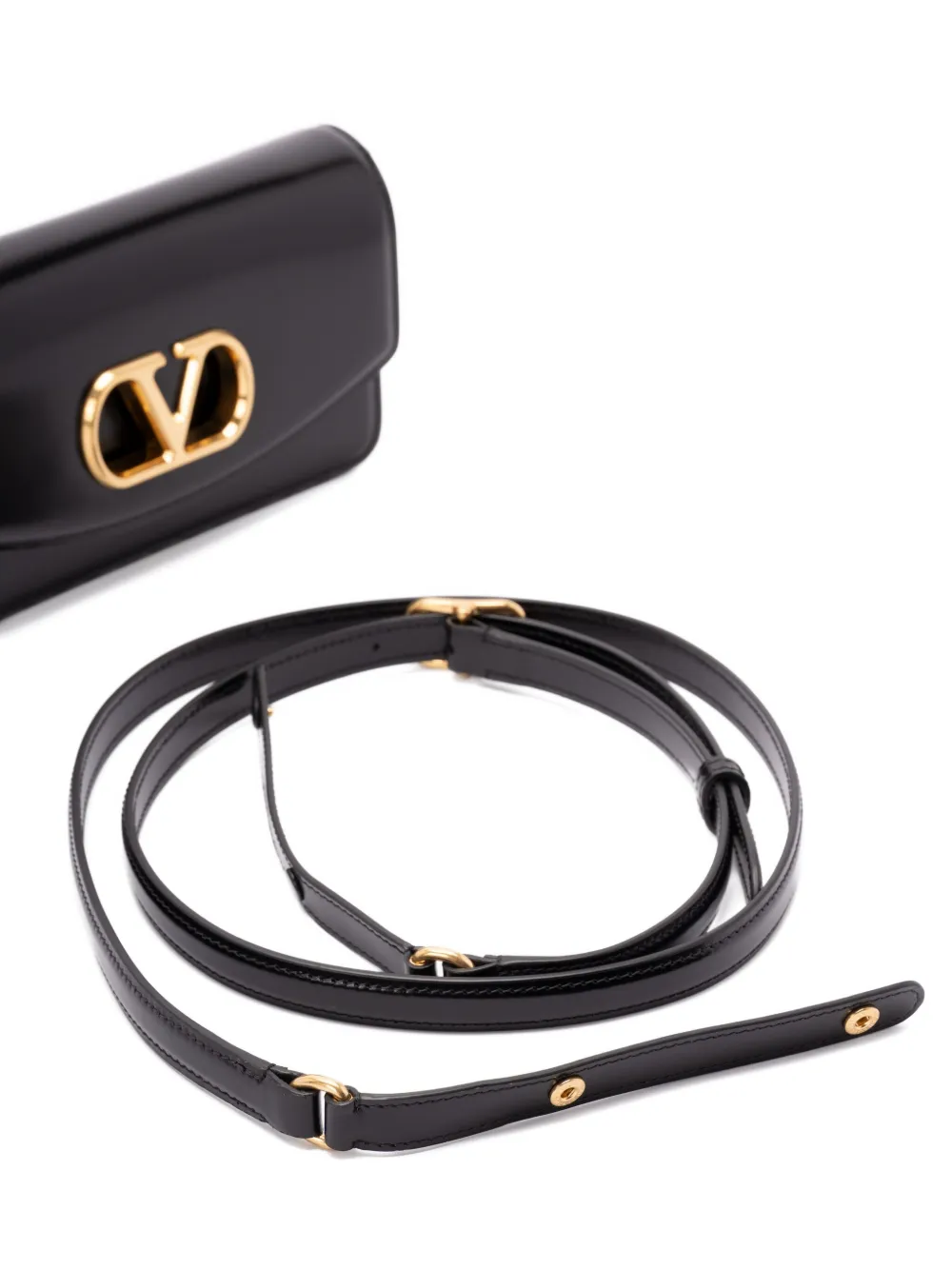 ショルダーバッグ・ポシェット 25ss Valentino Garavani Clutch 6W0B0R71GCB0NO Valentino Garavani Small Vain Clutch Bag | Black | FARFETCH