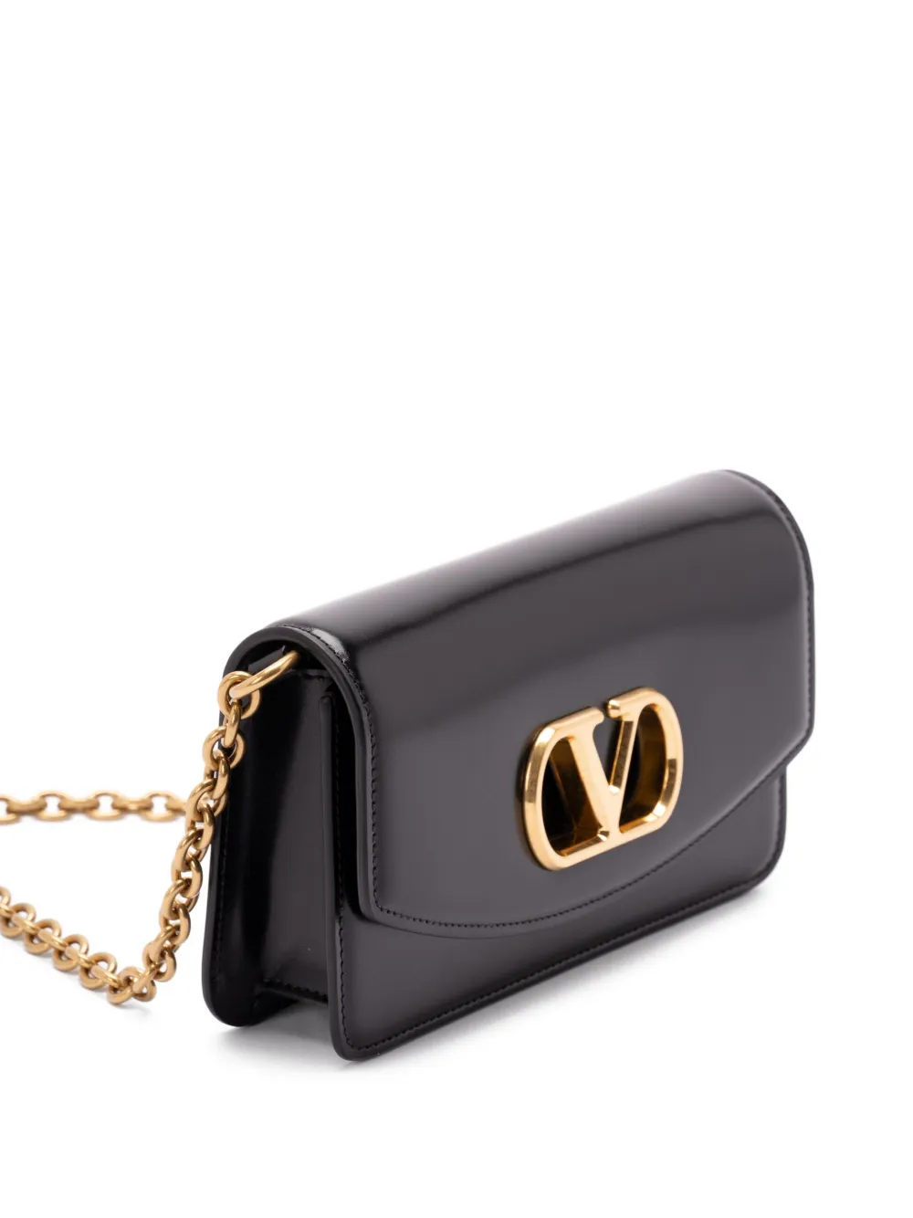 Valentino Garavani Kleine Vain clutch Zwart
