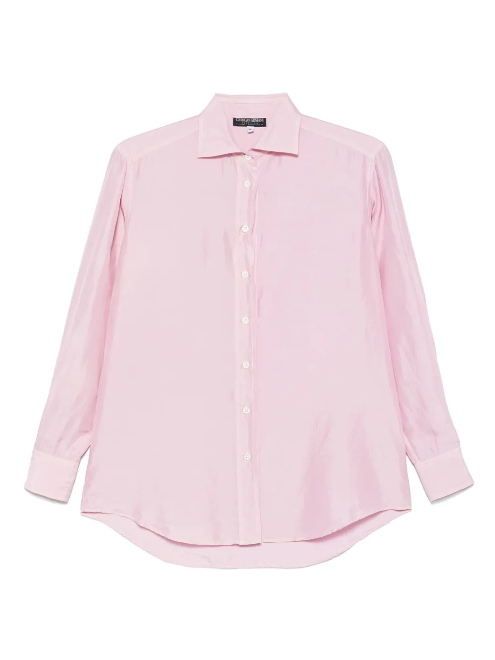 Pre-owned Giorgio Armani 2000s Silk Shirt