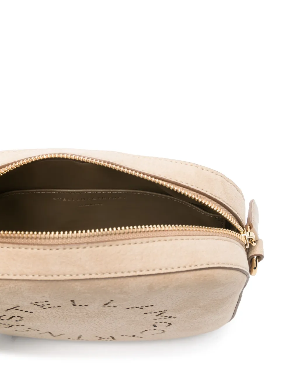 Stella McCartney Stella cameratas met logo Beige