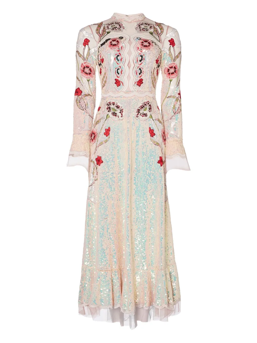 Remi sequin-embellished midi dress
