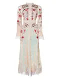 Temperley London Remi sequin-embellished midi dress - Neutrals