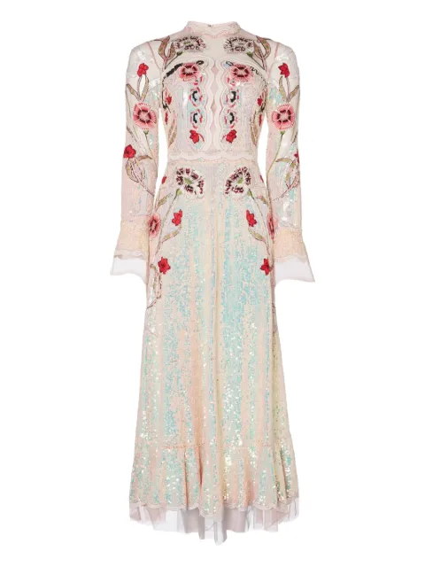 Temperley London Remi sequin-embellished midi dress