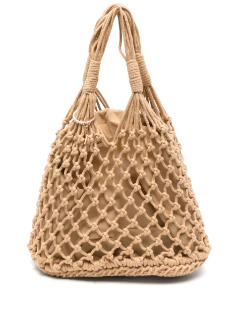 MATINEE DONNA crochet-knit tote bag