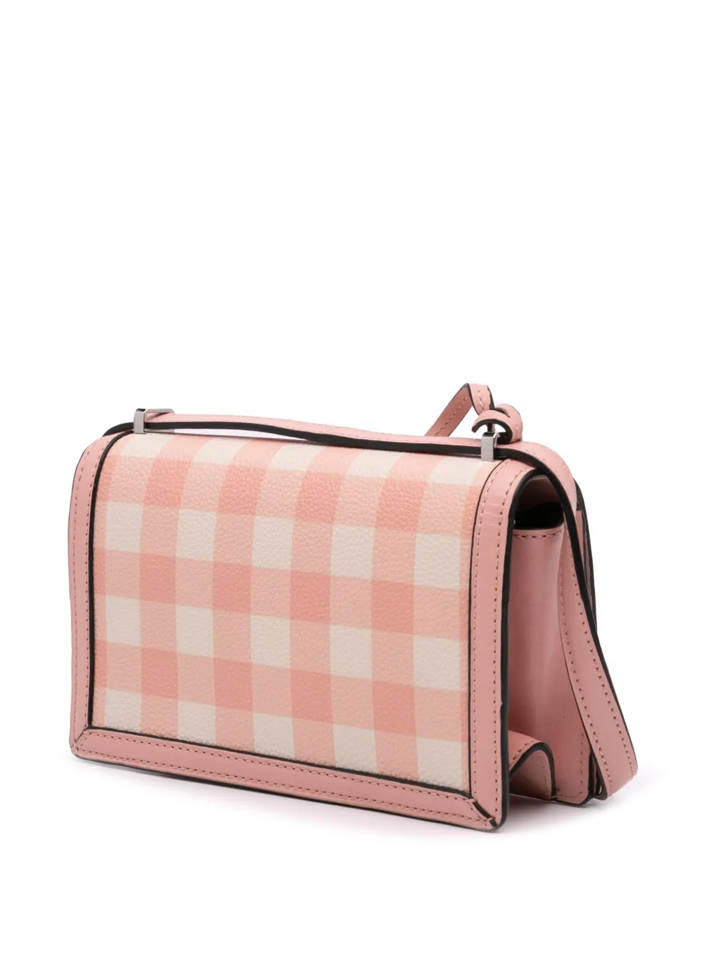 Loewe Pre-Owned 2018 Small Leather Gingham Barcelona crossbody bag | Pre-Owned | Image 2