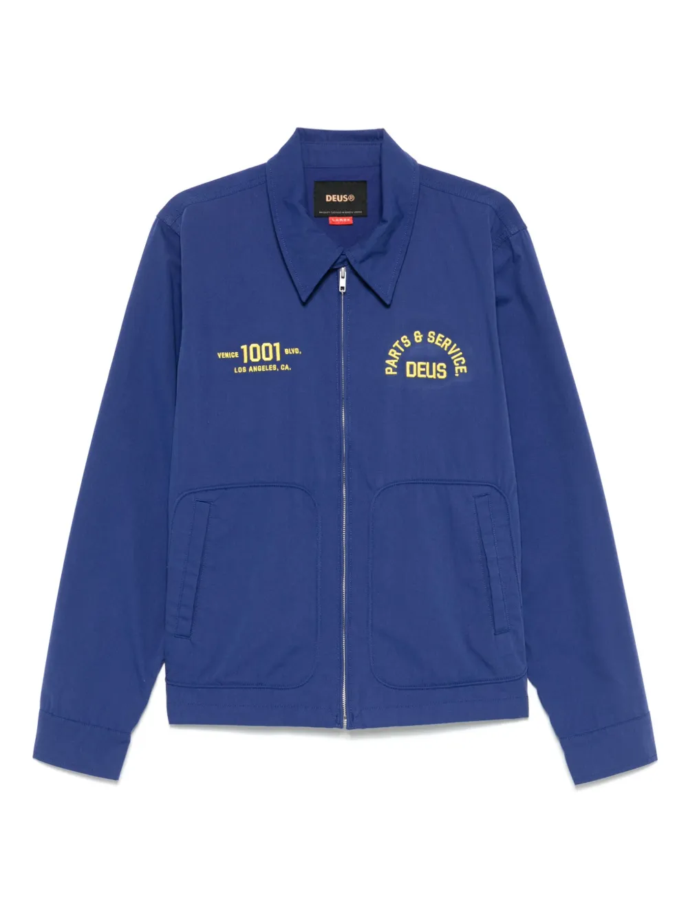 Deus Ex Machina Teller Drizzler jacket | Blue | Image 1
