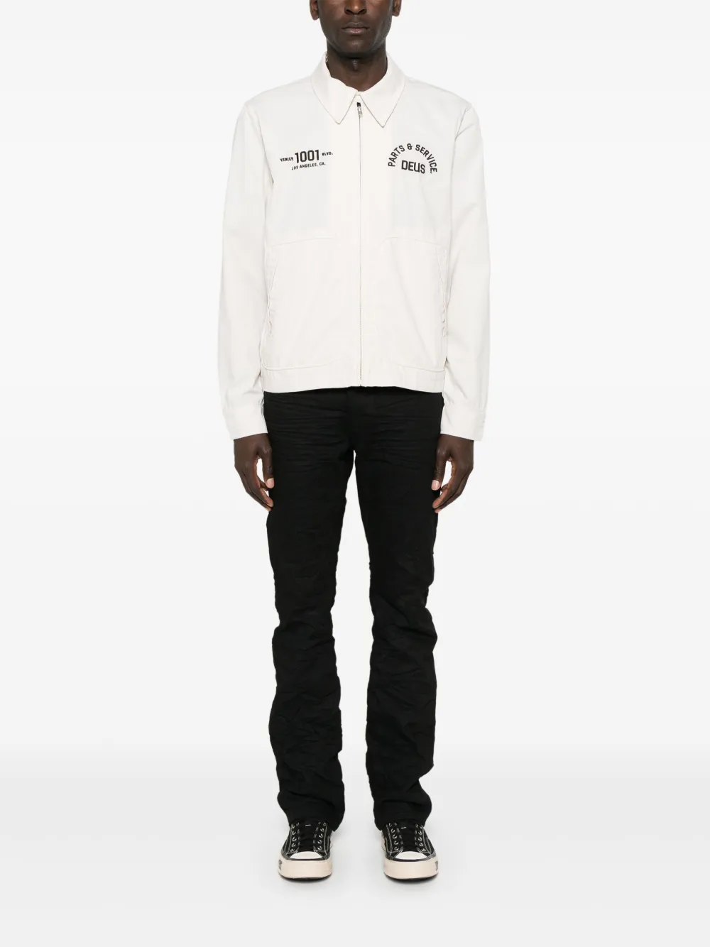 Deus Ex Machina logo-embroidered jacket | Sobrecamisas | Image 2