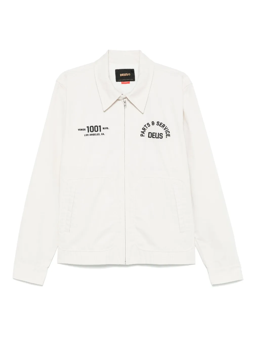 Deus Ex Machina logo-embroidered jacket | neutro | Image 1