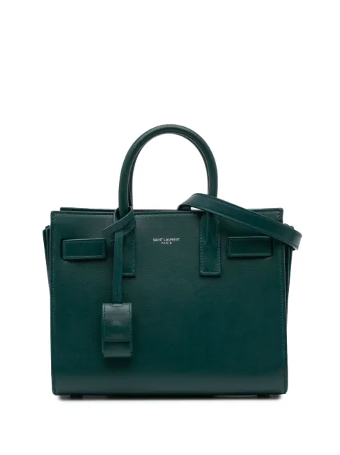 Saint Laurent Pre-Owned 2020 Nano Leather Sac De Jour satchel