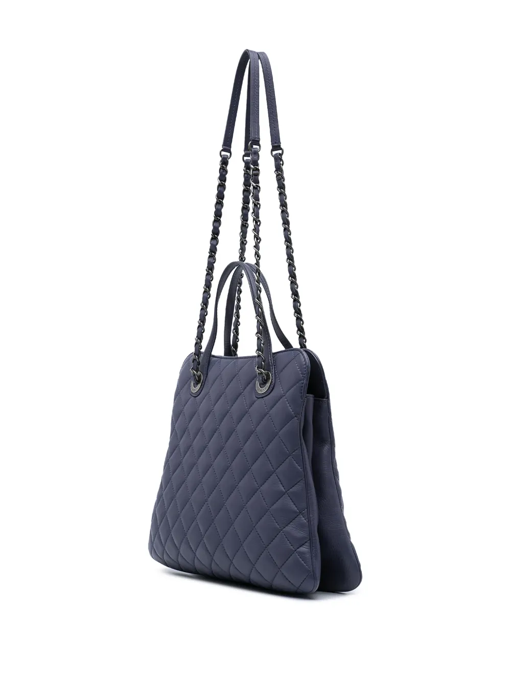 CHANEL Pre-Owned 2015-2016 Quilted Lambskin Daily Shopping Tote satchel | Pre-Owned | Image 2