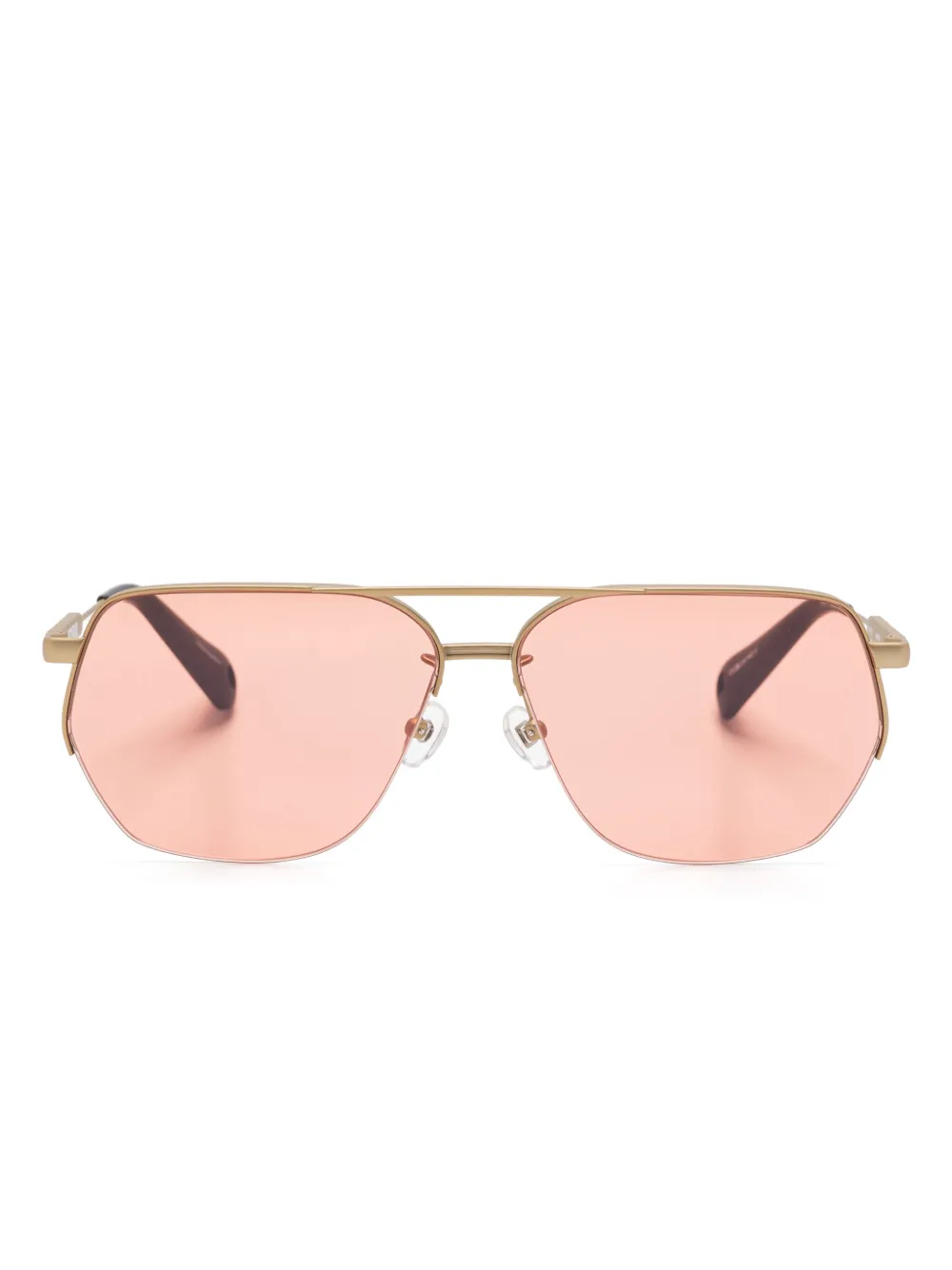 Jacquemus The Aviador sunglasses Goud